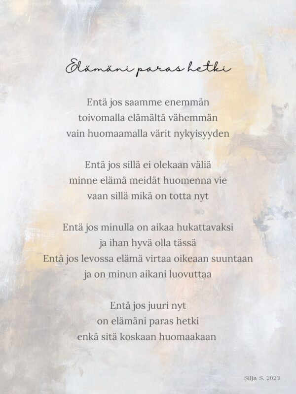 Elämäni paras hetki - Image 2